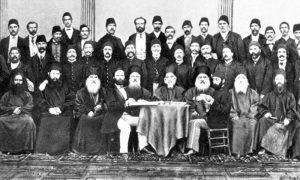 Делегати црквено-народног сабора у Цариграду 1871. и оснивање бугарске егзархије.