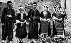 Бугарска породица. Фотографија са почетка 20. века