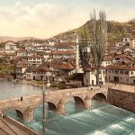 Поглед према Алифаковцу, Сарајево, између 1890. и 1900. (фото Library of Congress)