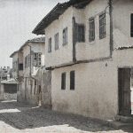 Јеврејска улица, Београд, 1. мај 1913. (фото www.albert-kahn.hauts-de-seine.fr)