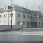 Палата црногорског краља Николе I, Цетиње, 23. октобар 1913. (фото www.albert-kahn.hauts-de-seine.fr)